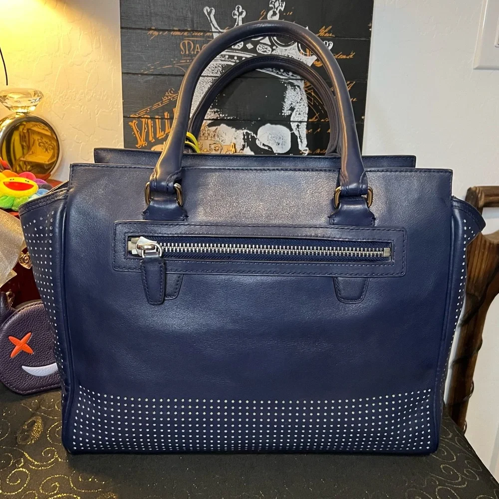 Coach 2012 LTD EDITION Legacy Perforated Leather Candace Carryall Shldr Bag